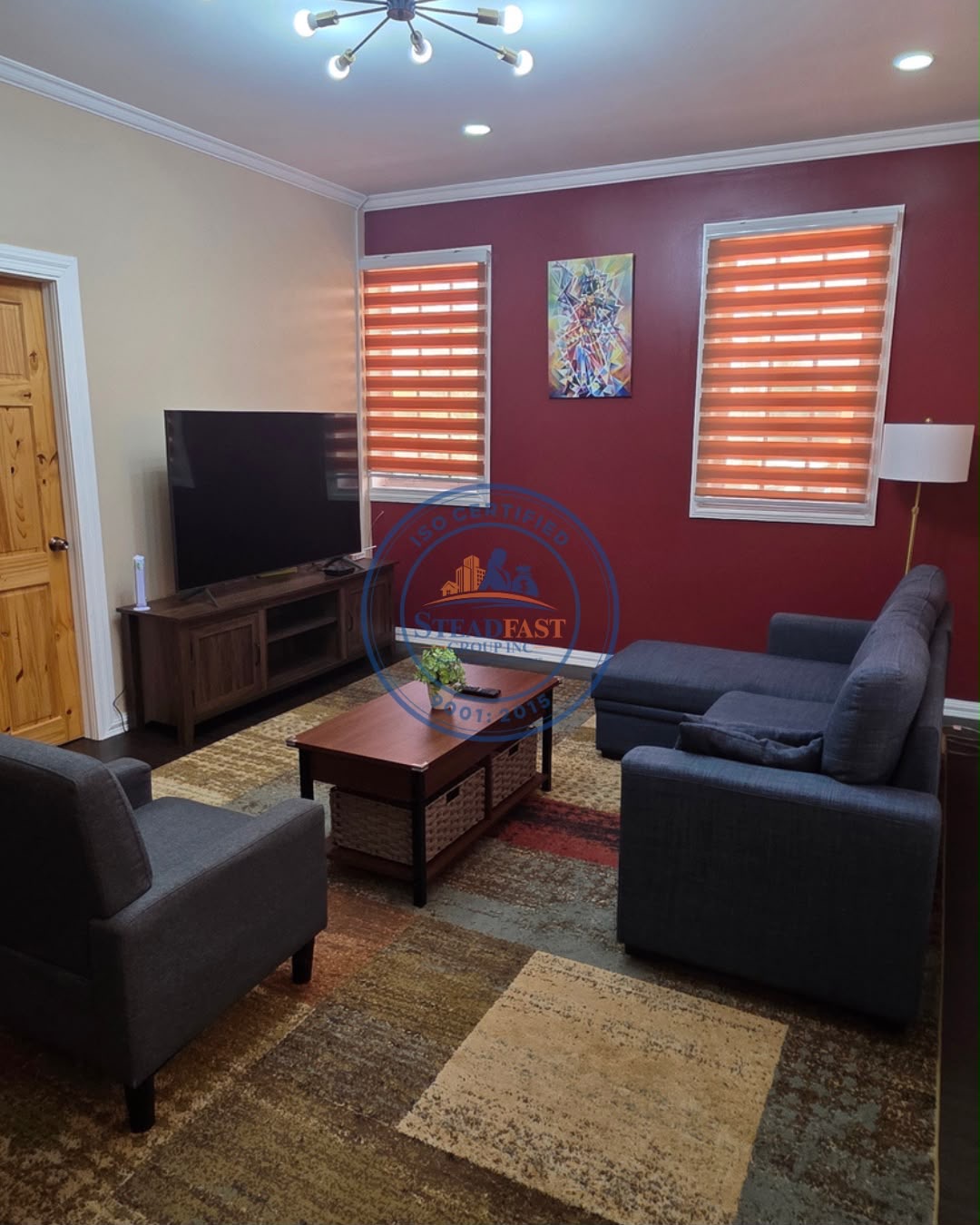 Modern Furnished 2-Bedroom Apartment in Carmichael Street